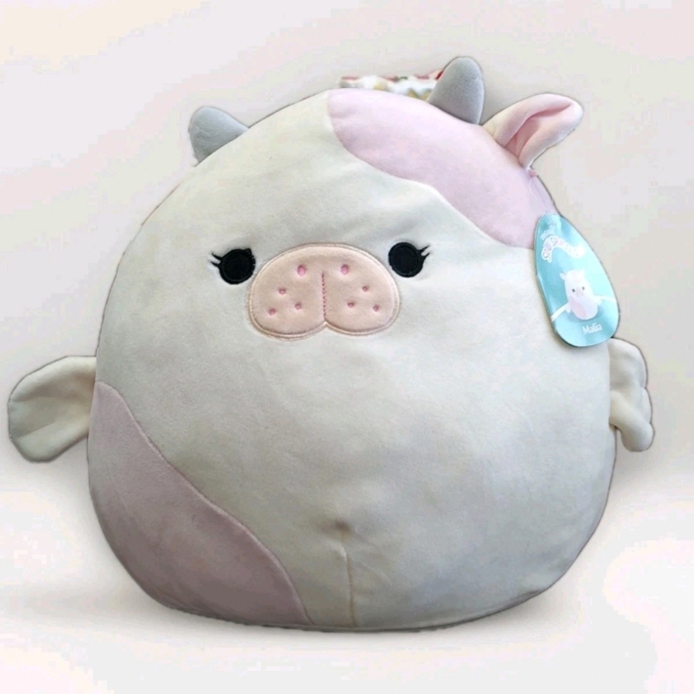 NWT Squishmallows 2022 Plush Hominy Stuffed Animal-9" Soft Pink LG Size